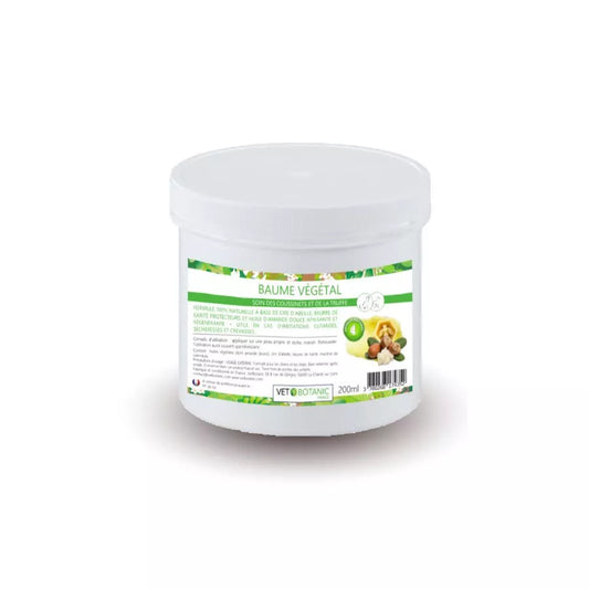 BAUME VEGETAL NOURRISSANT – Soin des coussinets et de la truffe des chiens et des chats