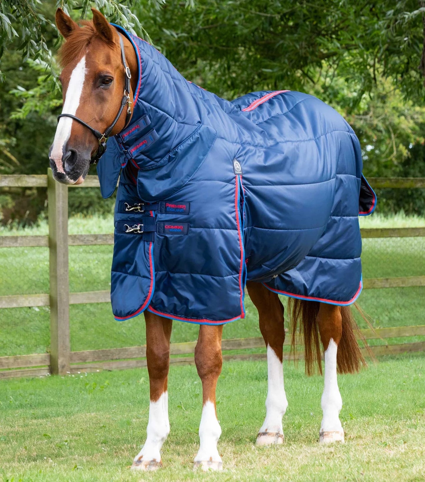 Couverture d'écurie PREMIER EQUINE Stable Buster 1000D 200g avec couvre-cou amovible