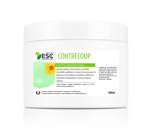 CONTRECOUP ESC - Pommade coups et contusions cheval – À base d’Arnica