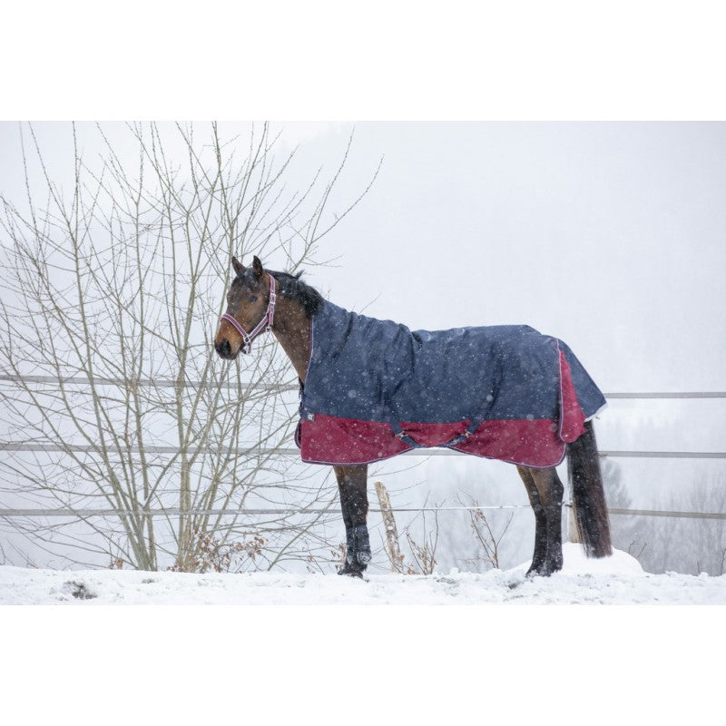 Couverture d'extérieur EQUITHÈME "TYREX 1200 D" High Neck 300g