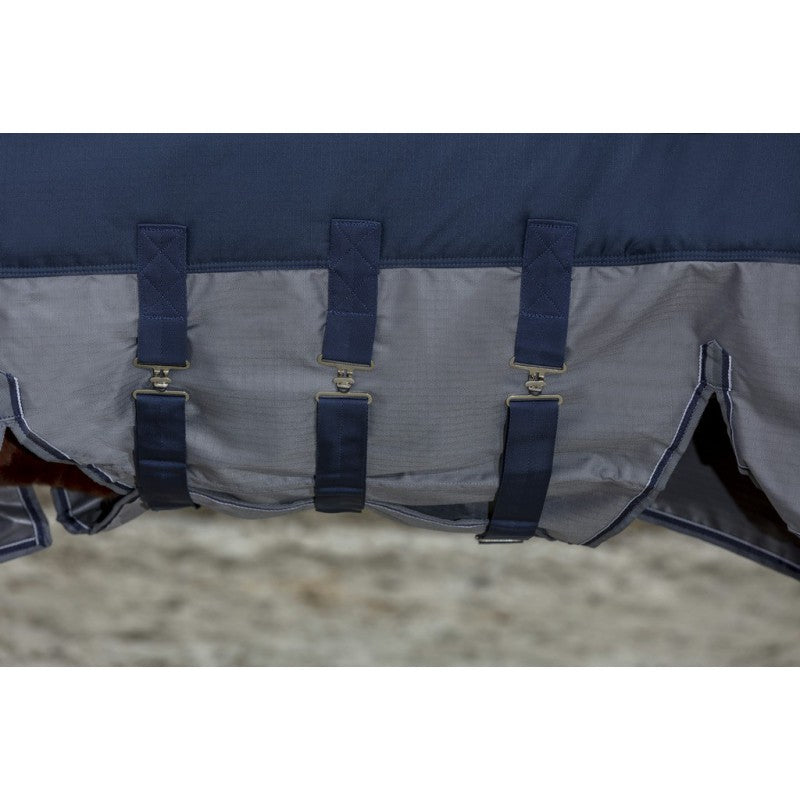 Couverture d'extérieur EQUITHÈME "TYREX 600D" BELLY BELT 300g
