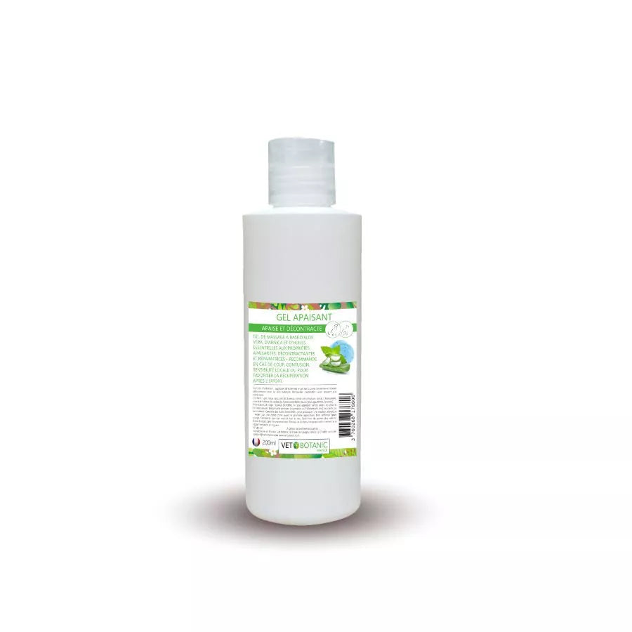 GEL APAISANT – Gel de massage pour apaiser et décontracter les chiens et les chats