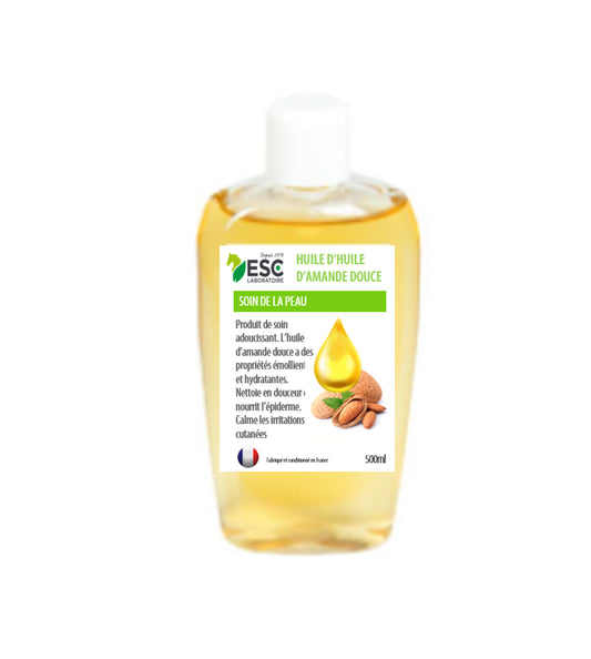 HUILE D’AMANDE DOUCE ESC – Protection hydratation peau cheval