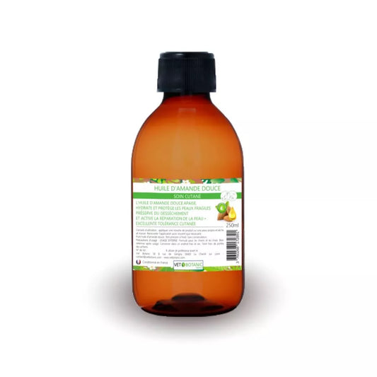 HUILE D’AMANDE DOUCE – Soin cutané du cheval, du chien et du chat