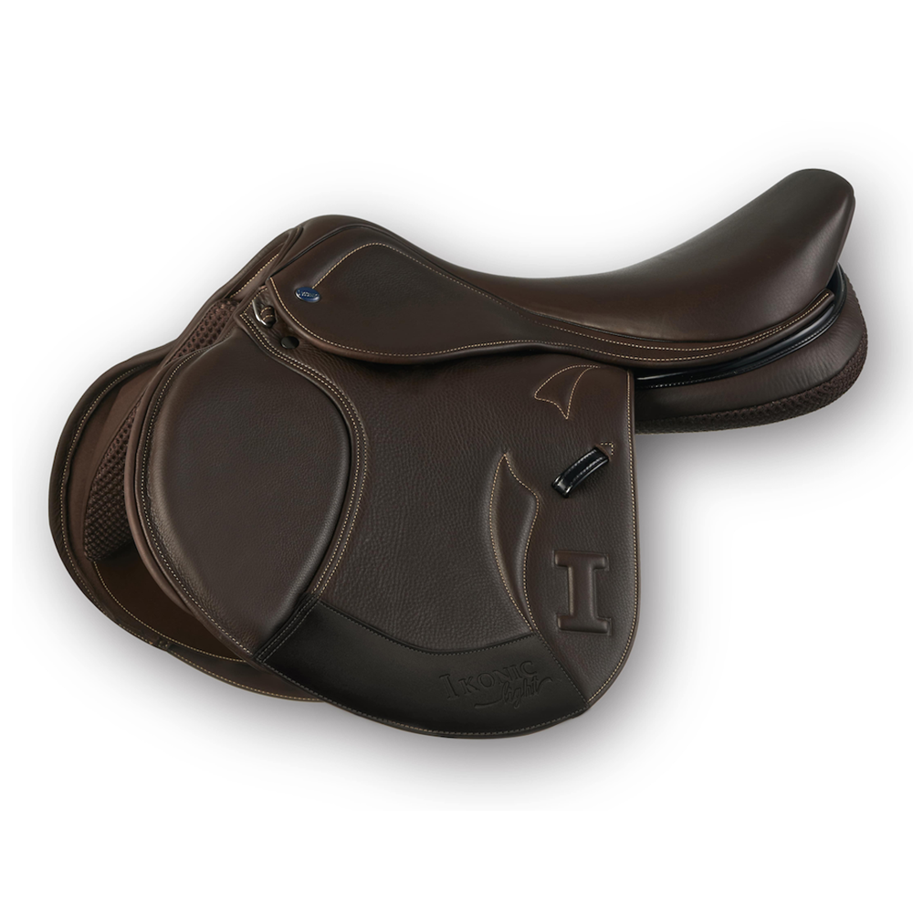 Selle de saut doublée Ikonic "Light" personnalisable