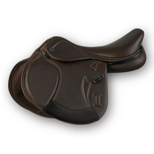Selle de saut doublée Ikonic "Light" personnalisable