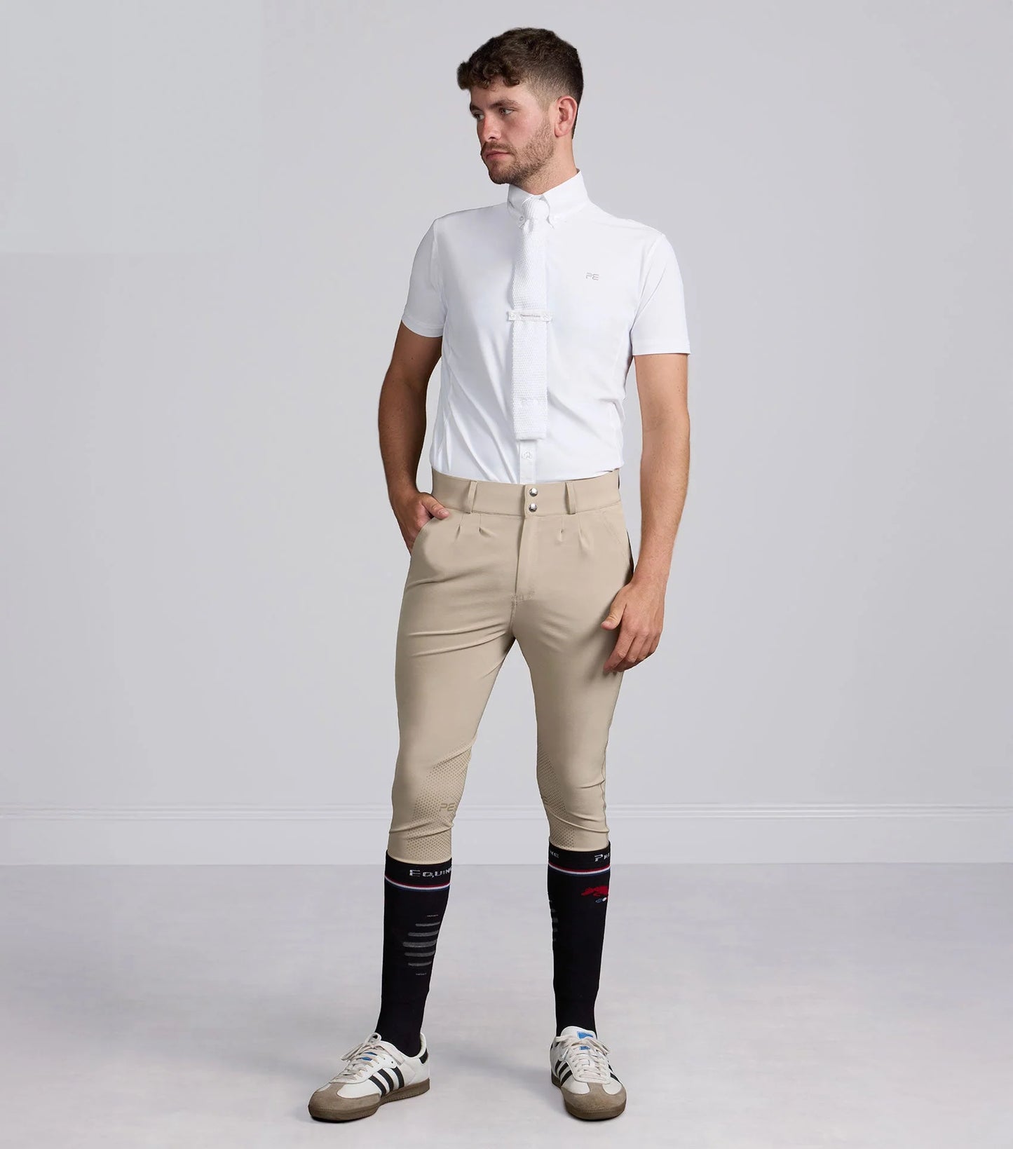 Ludis Men's Gel Knee Riding Breeches