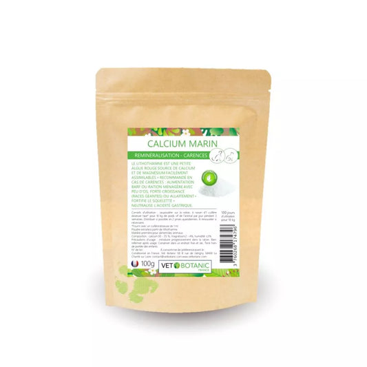 CALCIUM MARIN – Reminéralisation et carences chien et chat