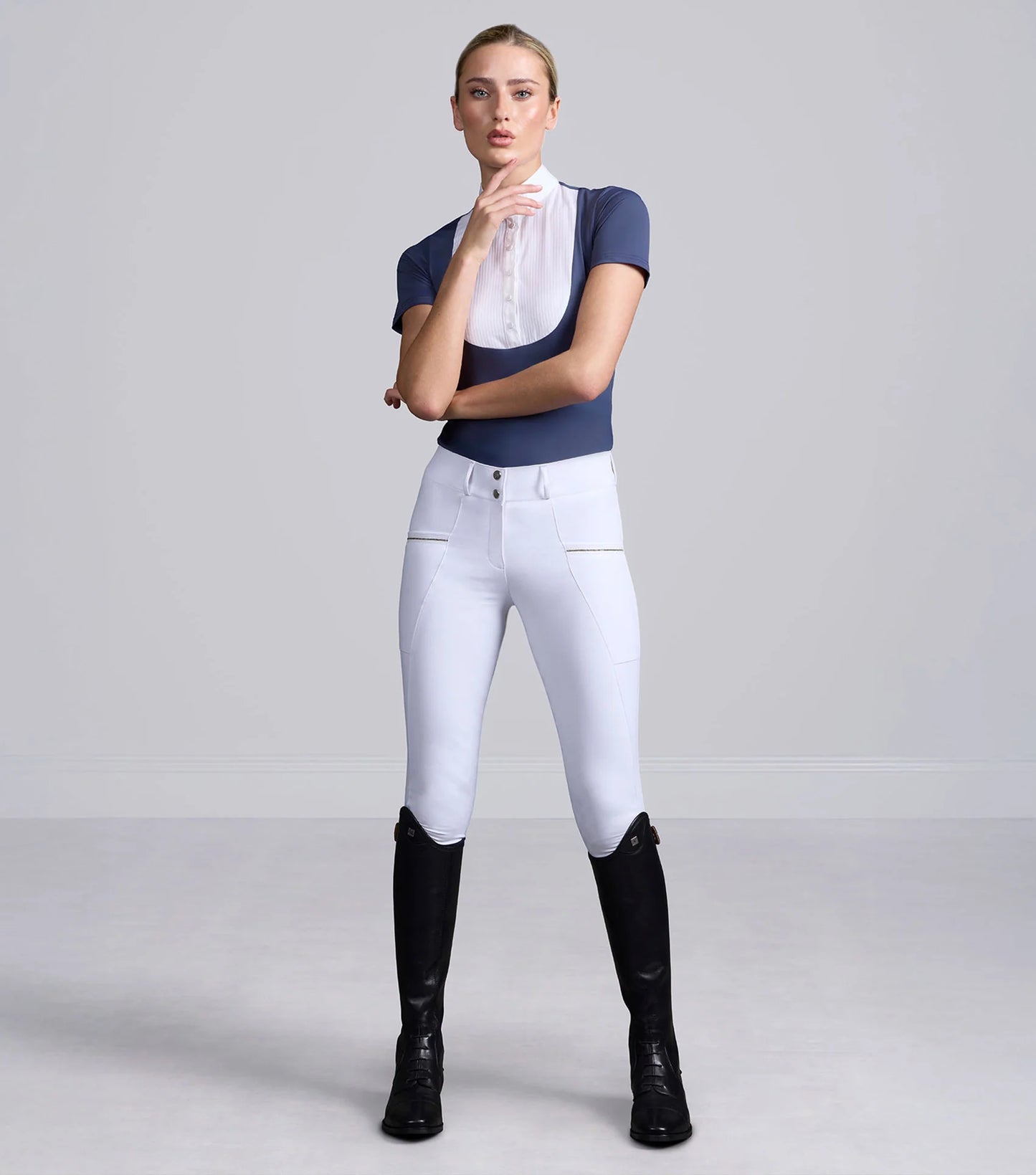 Ofena Womens Full or Knee Seat Riding Breeches