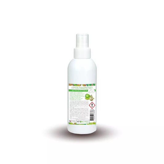 LOTION PARAPROTECT – Neutralisateur d’odeurs pour chiens et chats