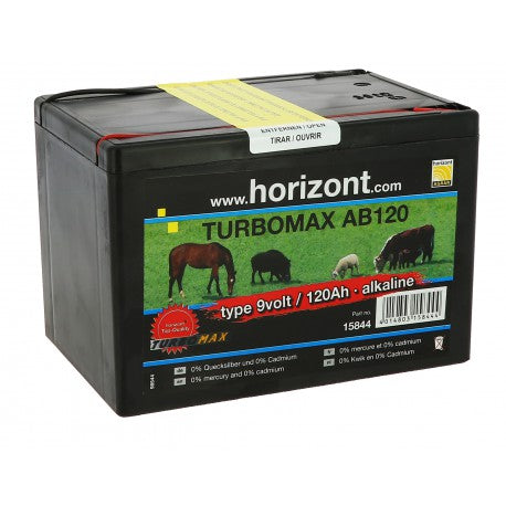 PILE HORIZONT "TURBOMAX AB120" 9 V - 120 AH