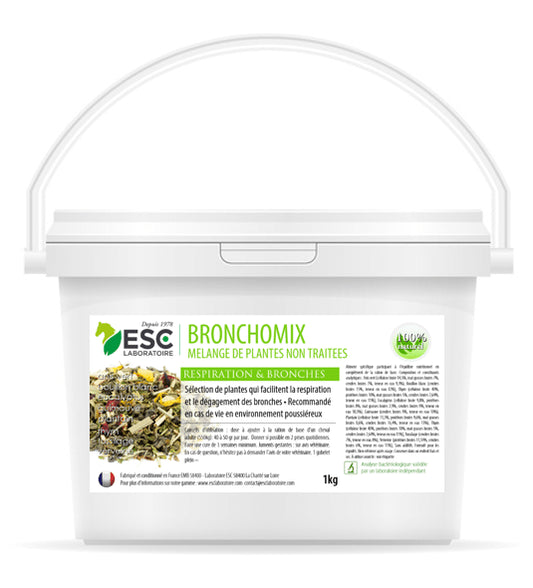 BRONCHOMIX ESC – Respiration cheval – Mélange de plantes