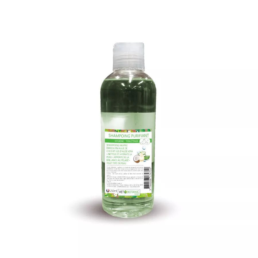 SHAMPOING PURIFIANT – Hygiène et toilettage du chien et du chat