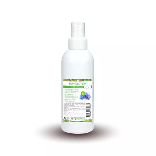 SOIN DES YEUX au bleuet – Hygiène oculaire chiens et chats