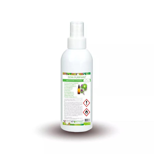 SOIN PURIFIANT – Irritations cutanées chiens et chats