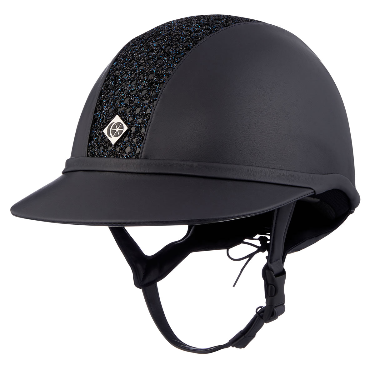 Casque CHARLES OWEN SP8+ Cuir & Strass, 2 coloris