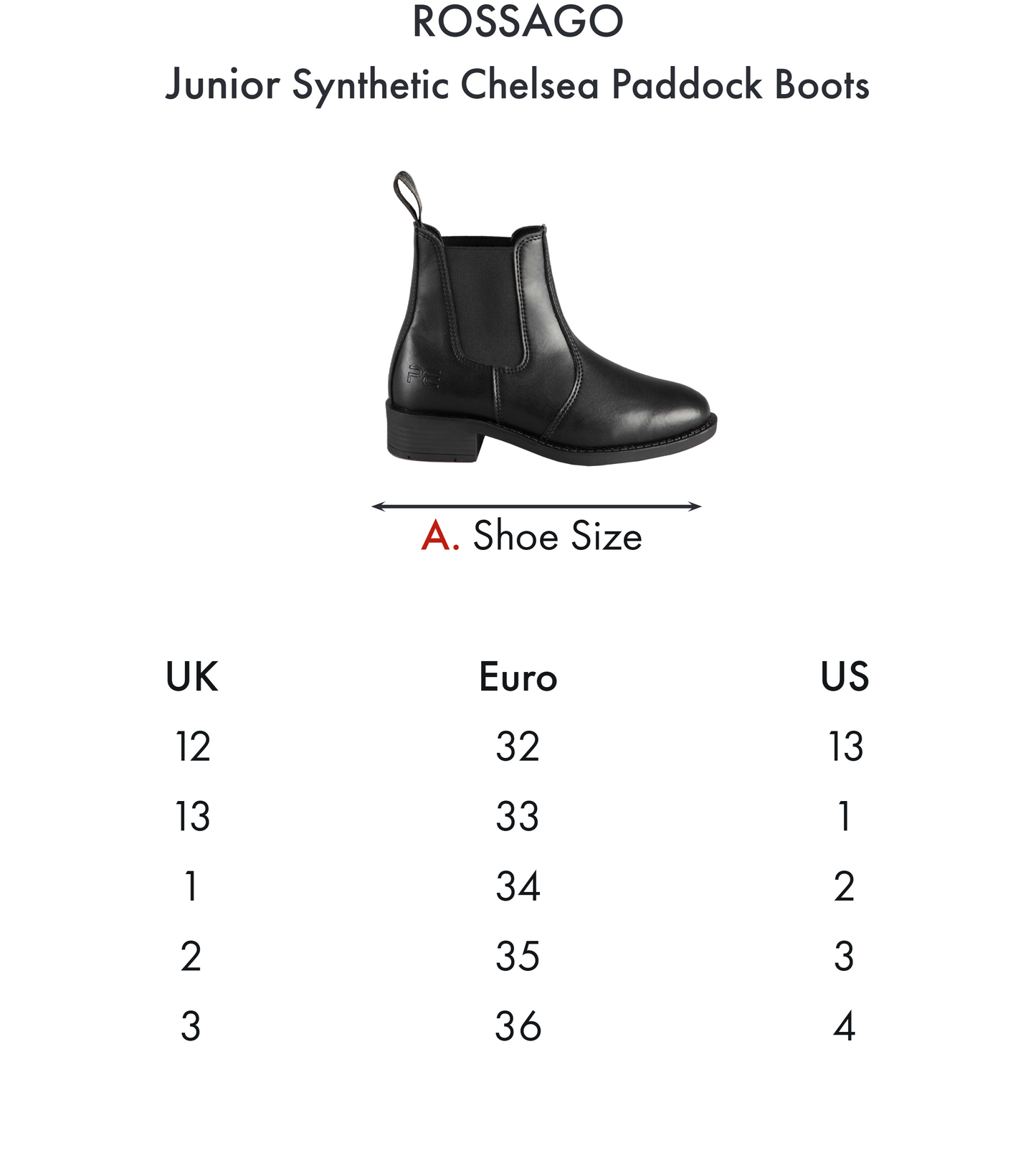 Bottes PREMIER EQUINE Chelsea Paddock Synthétiques Rossago Junior