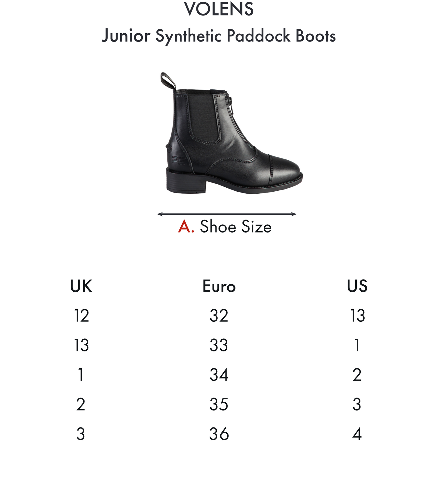 Bottes d'équitation synthétiques PREMIER EQUINE Volens Junior